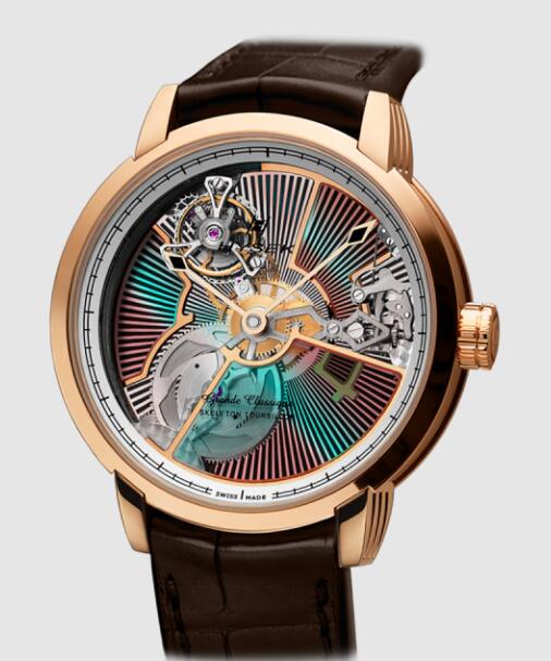 Hysek Replica Watch Exclusive Creations Io Skeleton Tourbillon IO4525R06